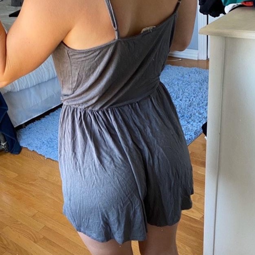 Gray Romper - Picture 2 of 2